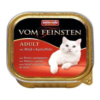Animonda Sığır Eti ve Patatesli Yaş Kedi Maması 100 gr