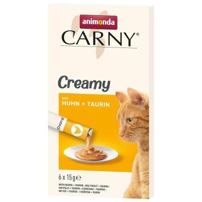 Animonda Carny Tavuk ve Taurinli Krema Kedi Ödülü 6x15 gr