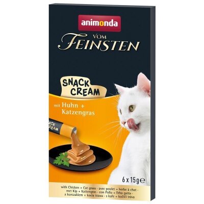 Animonda Carny Tavuk ve Kedi Otlu Krema Ödülü 6x15 gr