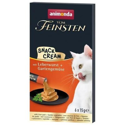 Animonda Carny Ciğerli Sıvı Krema Kedi Ödülü 6x15 gr