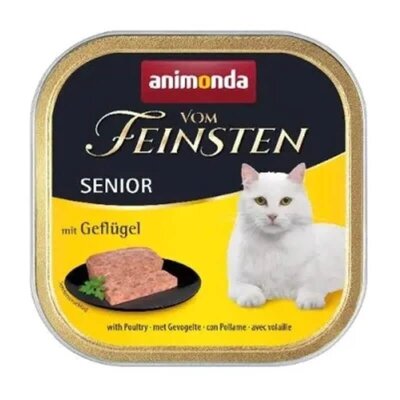 Kümes Hayvanlı Yaşlı Kedi Konservesi 100 gr