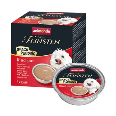 Animonda Vom Feinsten Biftekli Köpek Puding Ödülü 3x85 gr