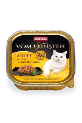 Animonda Vom Feinsten Domates ve Hindili Yaş Kedi Maması 100 gr