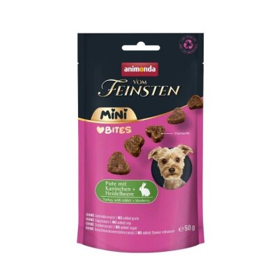 Animonda Hindi ve Tavşan Etli Mini Irk Köpek Ödülü 50 gr