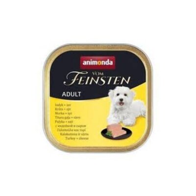 Animonda Vom Feinsten Hindili Peynirli Köpek Konservesi 150 gr