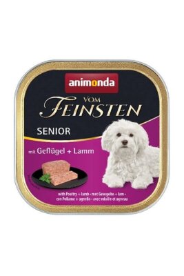 Animonda Vom Feinsten Kümes Hayvanlı Kuzu Etli Yaşlı Köpek Konservesi