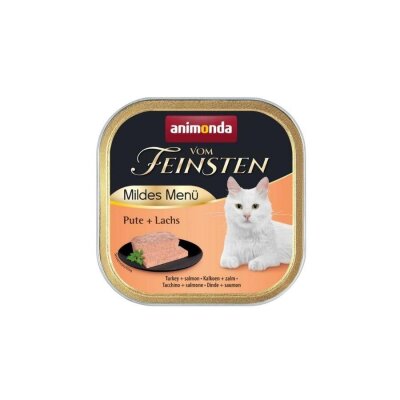 Hindi ve Somonlu Paté Yetişkin Kedi Konservesi, 100 gr