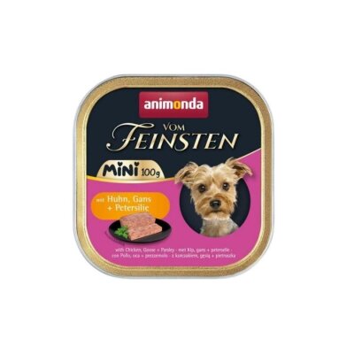 Animonda Tavuk ve Kazlı Mini Irk Yetişkin Köpek Konservesi 100 gr