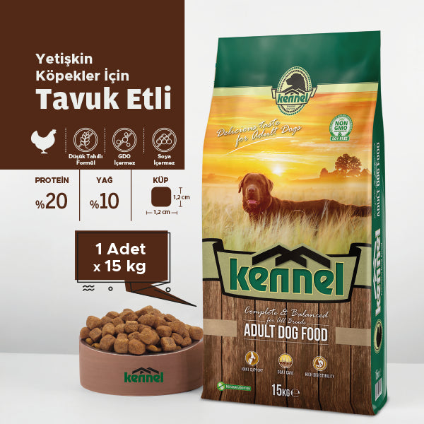Kennel Yetişkin Köpek Kuru Maması 100 gr x 5