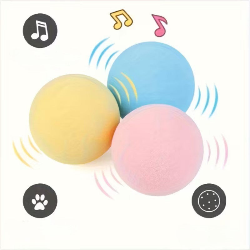 Kedi Otlu 3 Sesli İnteraktif Kedi Oyun Topu
