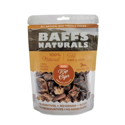 Baffs Naturals %100 Kurutulmuş Kuzu Küp Ciğer Köpek Ödülü 100 gr