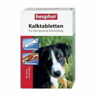Beaphar Kemik Gelişimi Destekleyen Köpek Kalsiyum Tableti (180 Adet)