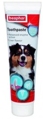 Beaphar Etli Aromalı Enzimli Köpek Diş Macunu (100 ml)