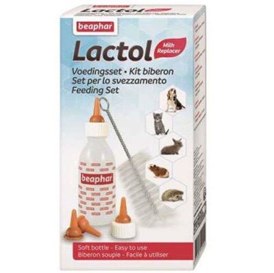 Beaphar Lactol Kedi ve Yavru Köpek Biberon Besleme Seti