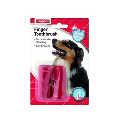 Beaphar Parmak Tipi Köpek Diş Fırçası (2 Adet)