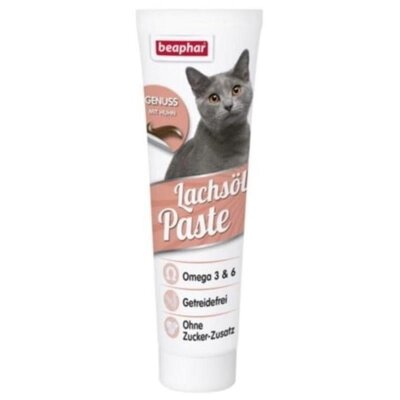 Beaphar Somonlu Omega 3 Destekli Kedi Vitamin Macunu 100 gr