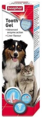 Beaphar Enzimli Ciğer Aromalı Kedi-Köpek Diş Jeli 100 gr