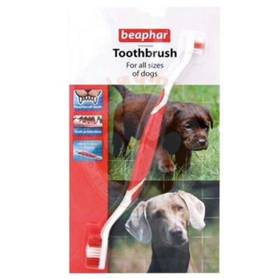 Beaphar Çift Taraflı Köpek Diş Fırçası