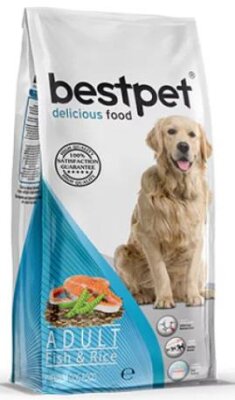 Bestpet Balıklı Pirinçli Yetişkin Köpek Maması 15 kg