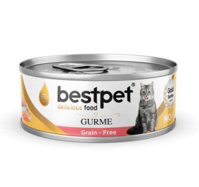 BestPet Gurme Tahılsız Jöleli Kuzulu Kedi Konservesi 100 gr