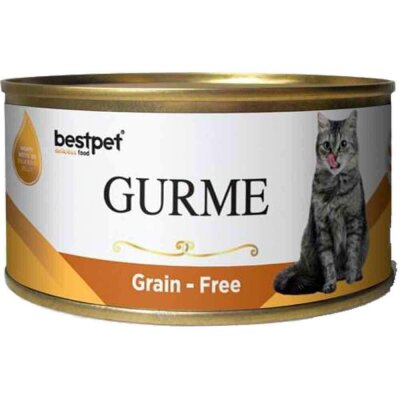 BestPet Tahılsız Ciğer ve Tavuklu Kedi Konservesi 85 gr