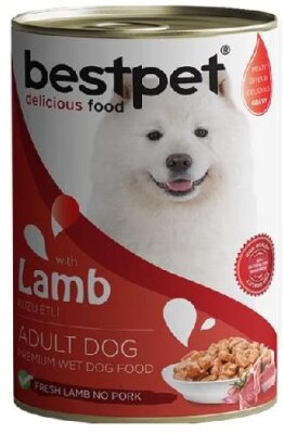 Bestpet Jöleli Kuzu Etli Yetişkin Köpek Konservesi 400 gr
