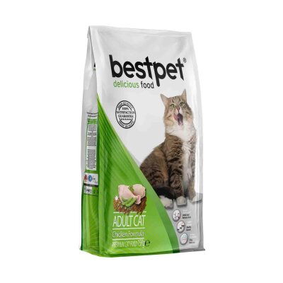 Bestpet Tavuklu Pirinçli Yetişkin Kedi Maması 15 kg