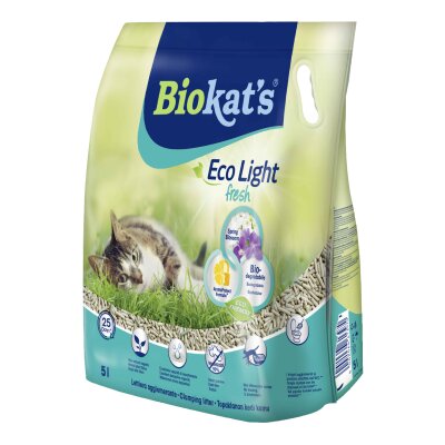 Bitki Lifli Pelet Doğal Kedi Kumu 5 L