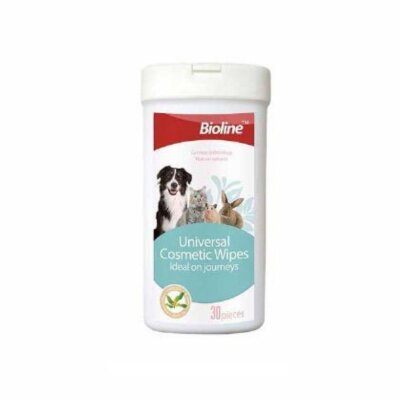 Bioline Dermatolojik Kedi Köpek Islak Mendili 30 Adet