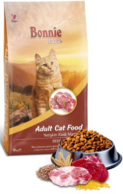 Bonnie Dana Etli Yetişkin Kedi Kuru Maması 10 kg