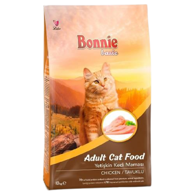 Bonnie Tavuklu Yetişkin Kedi Kuru Maması 10 kg