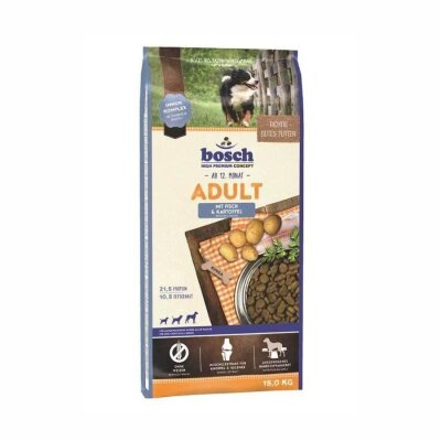 Bosch Balıklı Patatesli Hassas Sindirim Köpek Maması 15 kg