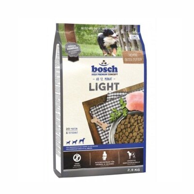 Bosch Light Kilo Kontrol Yetişkin Köpek Maması 2,5 kg
