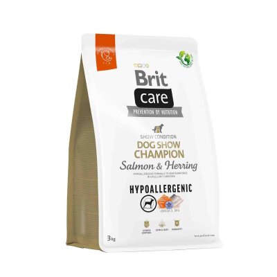 Brit Care Hipoalerjenik Somon Ringa Balıklı Yetişkin Köpek Maması 3 kg