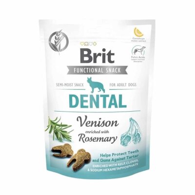Brit Care Dental Diş Sağlığı Glutensiz Geyikli Köpek Ödülü 150 gr