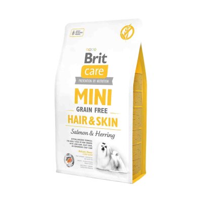 Brit Care Haircare Somonlu Tahılsız Küçük Irk Köpek Maması 7 kg
