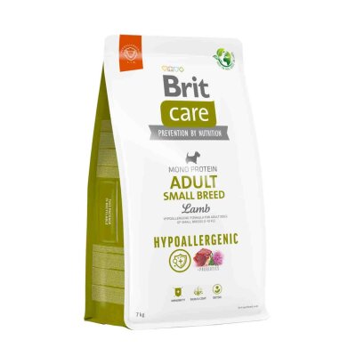 Brit Care Tek Protein Kuzulu Hipoalerjenik Küçük Irk Maması 3 kg