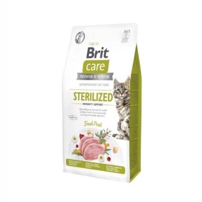 Brit Care Prebiyotikli Domuzlu Kısırlaştırılmış Kedi Maması 7 kg