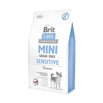 Brit Care Mini Geyik Etli Tahılsız Hipoalerjenik Köpek Maması 2 kg