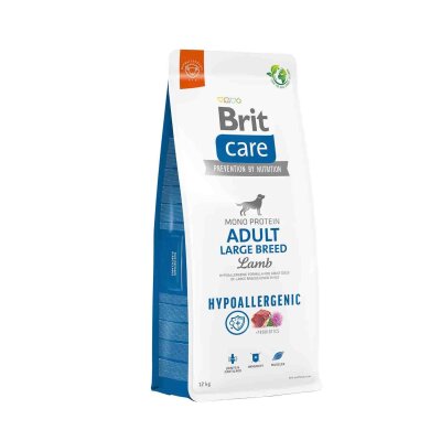 Brit Care Hipoalerjenik Tek Protein Kuzulu Büyük Irk Maması 12 kg