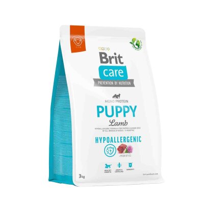 Brit Care Probiyotikli Hipoalerjenik Kuzu Etli Yavru Köpek Maması 3 kg