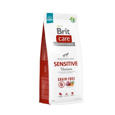 Brit Care Geyikli Tahılsız Hassas Sindirim Yetişkin Köpek Maması 12 kg