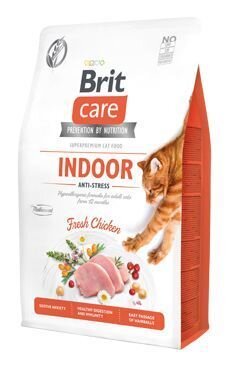 Brit Care Tahılsız Indoor Anti-Stress Tavuklu Kedi Maması 2 kg