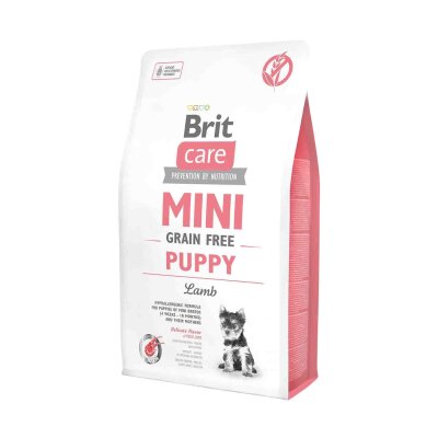 Brit Care Tahılsız Kuzu Etli Mini Yavru Köpek Maması 7 kg