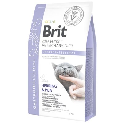Brit Vet Diet Sindirim Destekleyici Tahılsız Kedi Maması 2 kg