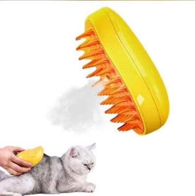 Nunbell USB Şarjlı Buharlı Kedi Tarama Fırçası