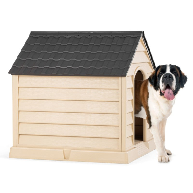 Su Geçirmez 95x95x100 cm Büyük Köpek Kulübesi
