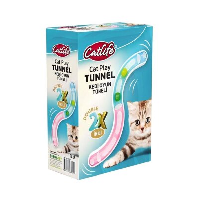 Catlife Katlanabilir Kedi Oyun Tüneli 2'li