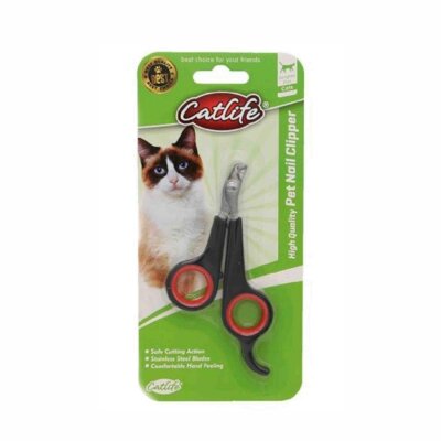 Catlife Paslanmaz Çelik Bıçaklı 12x6 cm Kedi Tırnak Makası