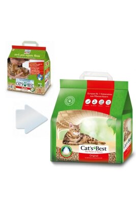 Cat's Best Original Topaklanan Doğal Kedi Kumu 5 L